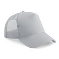 Gorra infantil ajustable de rejilla Light Grey