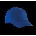 Gorra infantil de algodón con velcro Azul