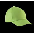 Gorra infantil de algodón con velcro Verde