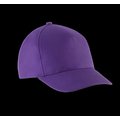 Gorra infantil de algodón con velcro Violeta