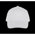 Gorra infantil de algodón con velcro White