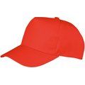 Gorra junior con cierre de velcro Red