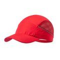 Gorra Microfibra Ajustable con Rejilla Roj