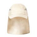 Gorra microfibra con protección de cuello