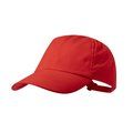 Gorra microfibra con redecilla transpirable Roj