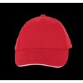 Gorra niños de sarga Rojo