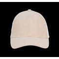 Gorra de pana ajustable Sand