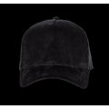 Gorra de pana Black