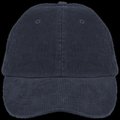 Gorra de pana unisex Navy Blue