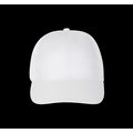 Gorra de poliéster Blanco