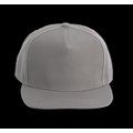 Gorra de poliéster con la Visera recta Light Grey