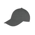 Gorra reciclada con velcro Charcoal