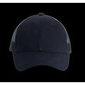 Gorra con rejilla y ajuste plástico Azul