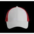 Gorra con rejilla y ajuste plástico Blanco