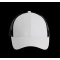 Gorra con rejilla y ajuste plástico Blanco