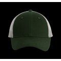 Gorra con rejilla y ajuste plástico Forest Green / Light Grey