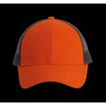 Gorra con rejilla y ajuste plástico Naranja