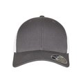 Gorra de rejilla bicolor ajustable Gris