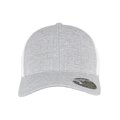 Gorra de rejilla bicolor ajustable Gris