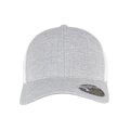 Gorra de rejilla bicolor ajustable MELANGE SILVER / WHITE