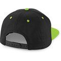 Gorra retro Snapback Black / Lime Green