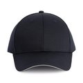 Gorra sandwich 6 paneles Azul