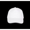 Gorra con sandwich contrastado Blanco