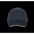 Gorra con sandwich contrastado Navy / White