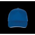 Gorra con sandwich contrastado Royal Blue / White