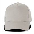 Gorra sarga visera precurvada Light Grey