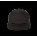 Gorra snapback de algodón Black