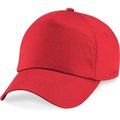 Gorra tejido grueso de algodón Bright Red