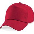 Gorra tejido grueso de algodón Classic Red