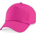 Gorra tejido grueso de algodón Fuchsia