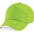 Gorra tejido grueso de algodón Lime Green