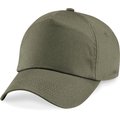 Gorra tejido grueso de algodón Olive Green