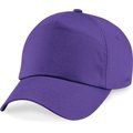 Gorra tejido grueso de algodón Purple