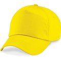 Gorra tejido grueso de algodón Yellow