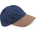 Gorra de Tejido grueso French Navy / Taupe