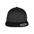 Gorra trucker acolchada Negro