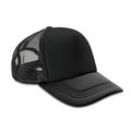 Gorra Trucker Ajustable con Rejilla Black / Black