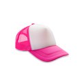 Gorra Trucker Ajustable con Rejilla Pink / White