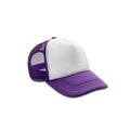 Gorra Trucker Ajustable con Rejilla Purple / White