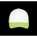 Gorra trucker con ajuste de plástico White / Lime