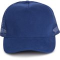 Gorra trucker algodón grueso Azul