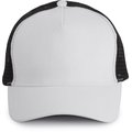 Gorra trucker algodón grueso Blanco