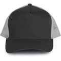 Gorra trucker algodón grueso Gris