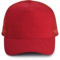 Gorra trucker algodón grueso Red