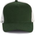 Gorra trucker algodón grueso Verde