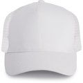 Gorra trucker algodón grueso White